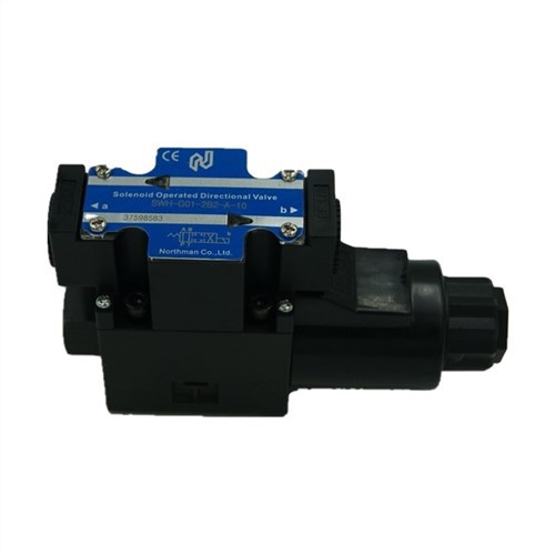 TAIWAN Northman 24VDC SWH-G02-C2-D24-20 DFB-03-3C2-A220-35C Comhla Rialaithe Hiodrálacha Comhla Solenoid Do Meaisín